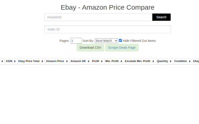 Marketplace Analytics Item Finder Preview image 1