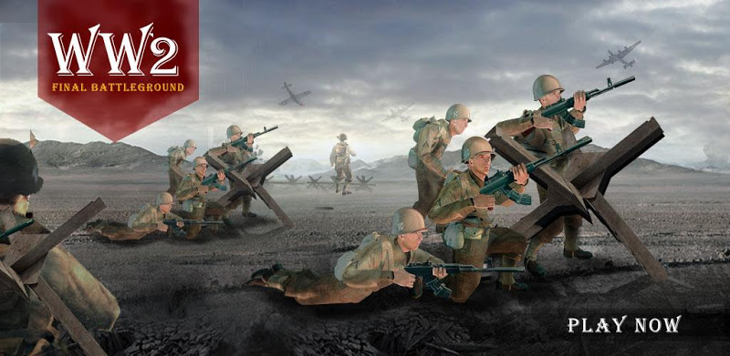 US Army WW2 Battlegrounds Call Of World War 2 Game