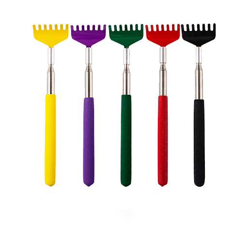 Dog Cat Back Scratcher Brush Stainless Steel Adjustable Massage Telescopic Anti Itch Claw Pet Tickle Grooming Tool Pet P