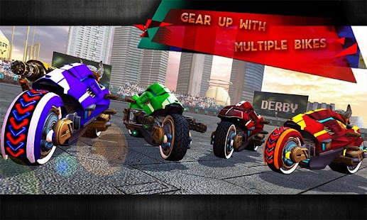 Demolition Derby Future Bike Wars Screenshot