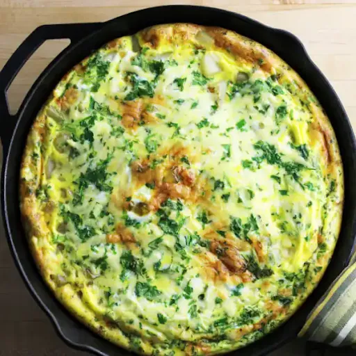 Spinach Corn Frittata