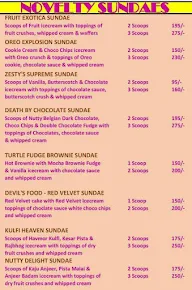 Havmor Ice Cream menu 5