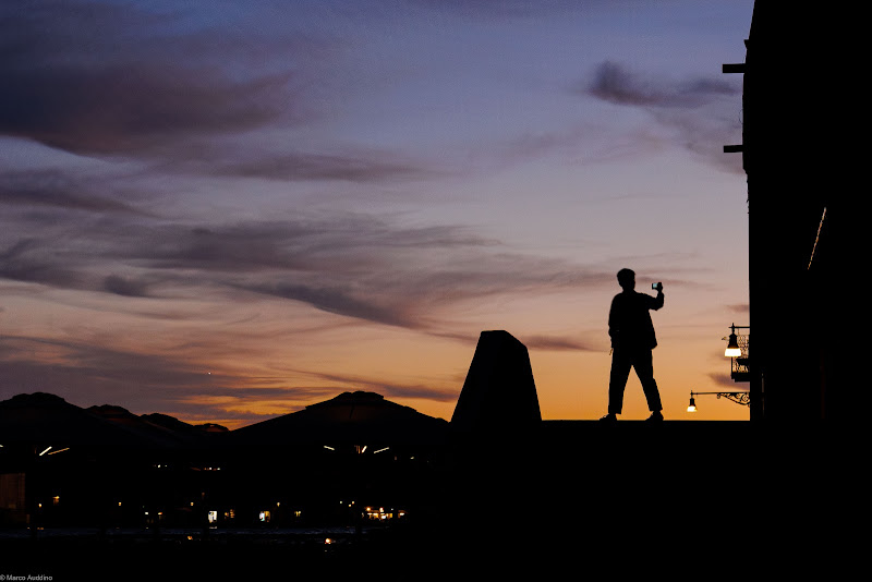 Selfie on sunset  di Maraudi