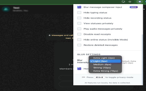 WhatsApp Privacy Plus screenshot 3