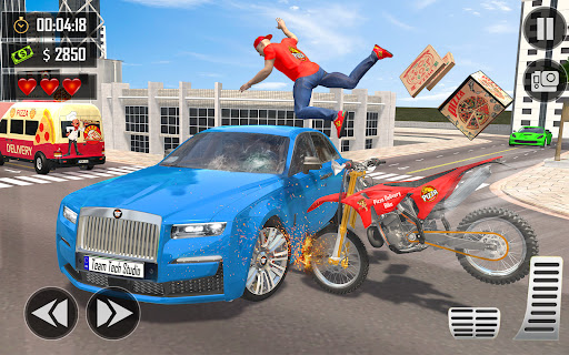 Pizza Delivery Van Driver Game