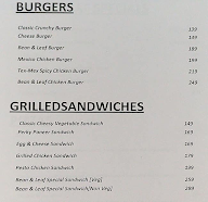 Bean & Leaf Cafe menu 4