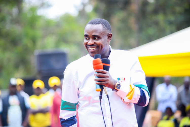 UDA secretary general Cleophas Malala at an event.