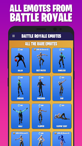 BATTLE ROYALE EMOTES