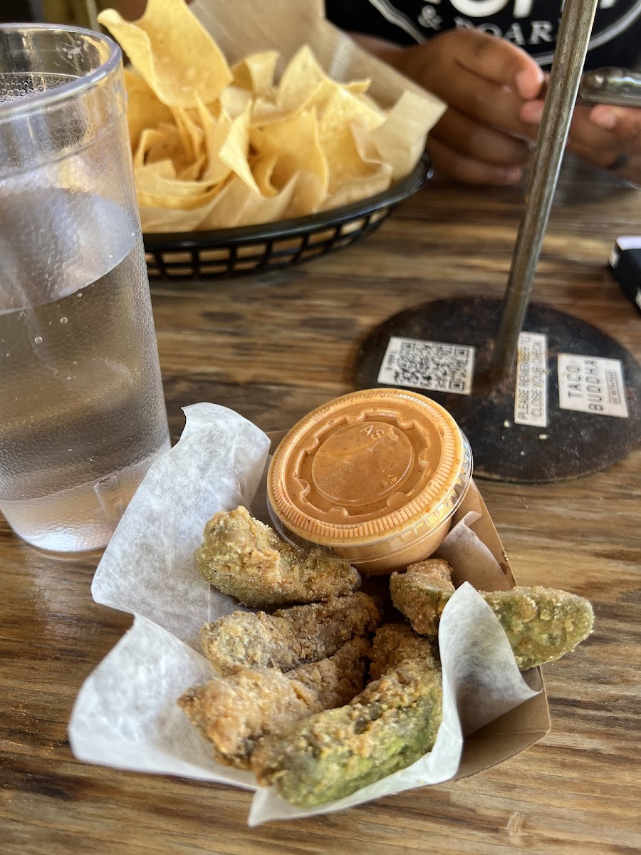 Fried avocado