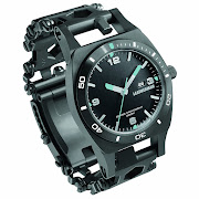 Swiss-made Leatherman Tread Plus Watch (R8,999).