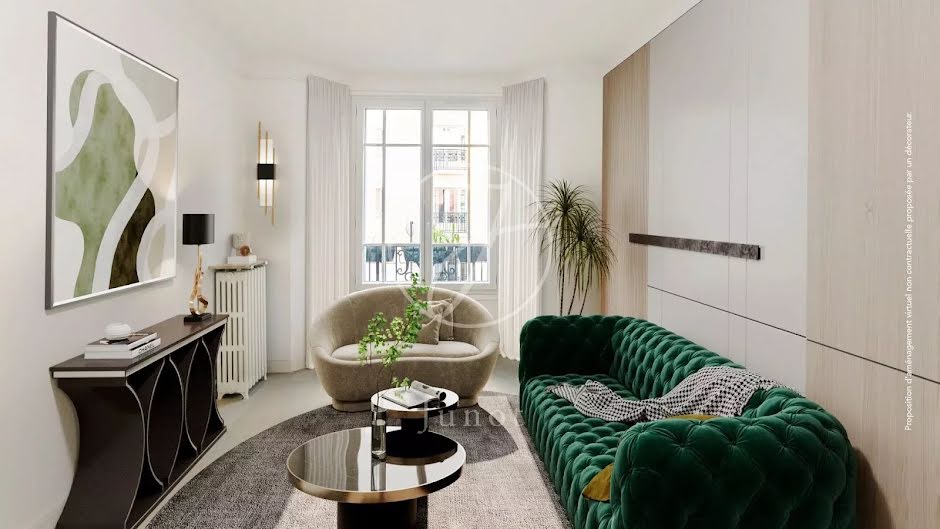 Vente appartement 2 pièces 43.68 m² à Paris 16ème (75016), 470 000 €