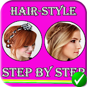 🆕 Hairstyles step by step 1.0 Icon