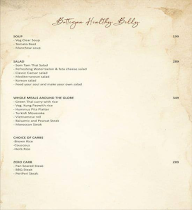 Bottega menu 2