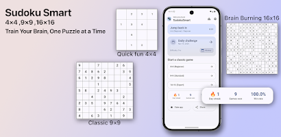 Sudoku Smart — Brain Trainer Screenshot 2 of 9