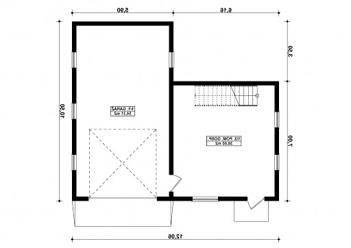 G287 - Rzut parteru