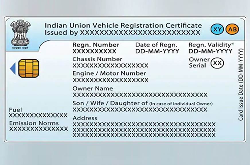 Registration Certificate (RC)