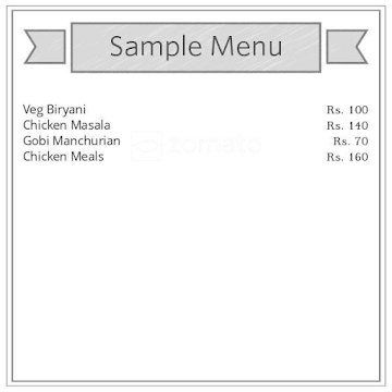 Dhanya Hotel menu 