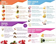 Joost Smoothie & Juice Bars menu 1