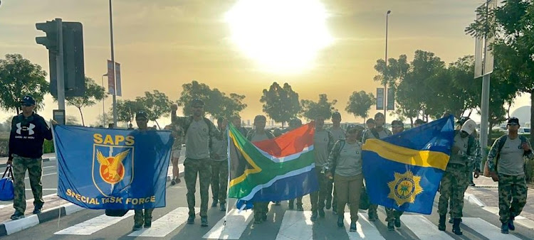 South Africa's Special Task Force Unit has returned from Dubai after competing in the five-day World SWAT Team Challenge, where they placed ninth out of 55 countries.