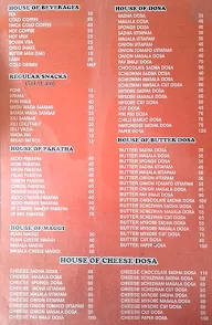 Saar Chat House menu 2