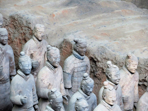 Terracotta Warriors of Xi'an China 2016