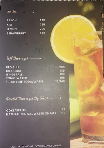 Chakravyuh Lounge & Bar menu 