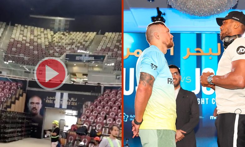 A Sneak Peek Inside Oleksandr Usyk-Anthony Joshua 2 Face-off Venue : Oleksandr Usyk will be seen defending his heavyweight title