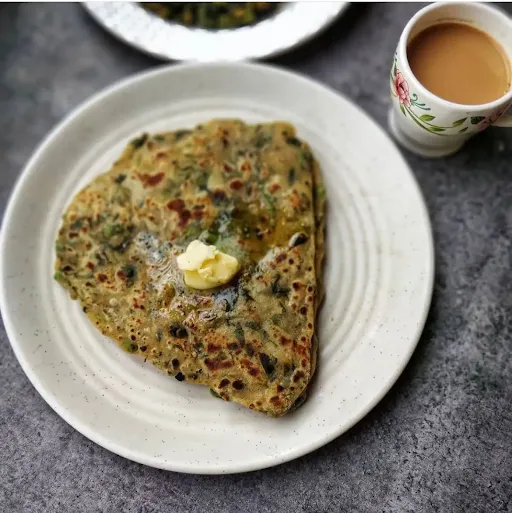 Punjabi Methi Paratha And Taak