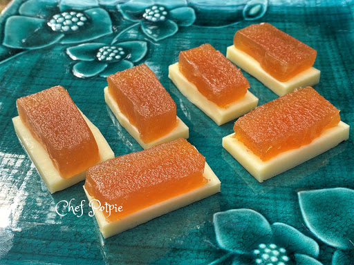 Apple Paste with Manchego (dulce de manzana)