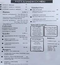 Don's Kitchen menu 1