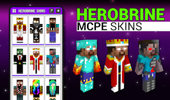 Herobrine Skins For MCPE GLSP for Android - Free App Download