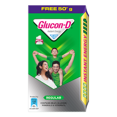 Glucon-d Instant Energy Health Drink - Regular - 250 gm