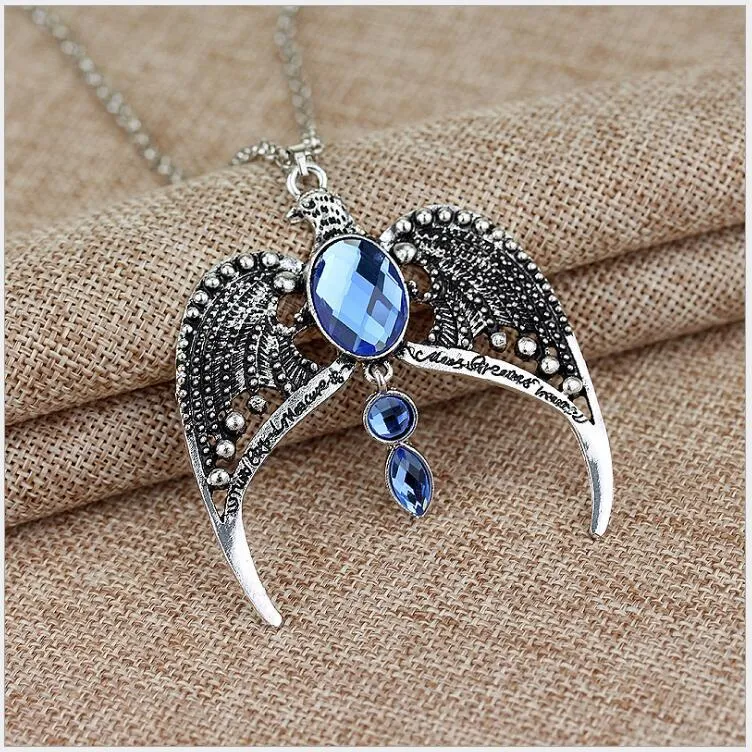 Title 6, Vintage Vleugels Engel Ovaal Edelsteen Ketting ...