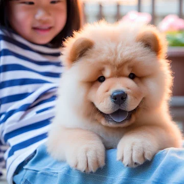 Chow Chow Dog Puppy