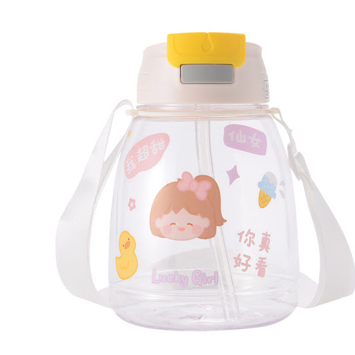 Title 10, Big Pudding Dual Use Student Water Cup with Str...