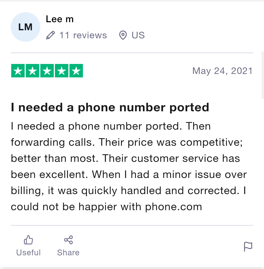 Phone.com user reviews 