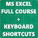 Learn MS Excel Course & Keys
