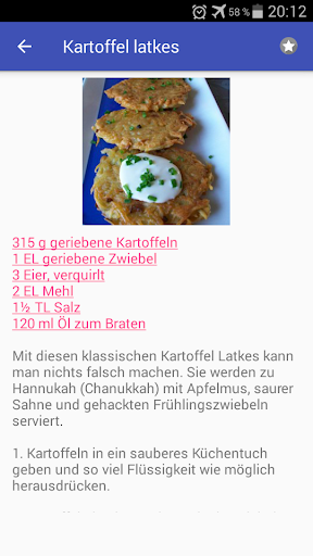 Jüdische rezepte app in Deutsch kostenlos offline