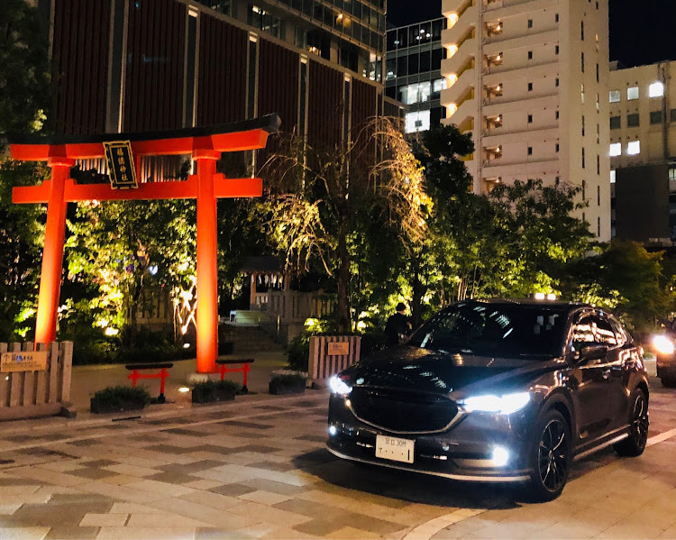 CX-5のコレド室町Ⅱ & 福徳神社⛩・ちょいと夜活・江戸桜通り・iPhone撮影夜限界・イルミネーション季節に関するカスタム事例の投稿画像3枚目