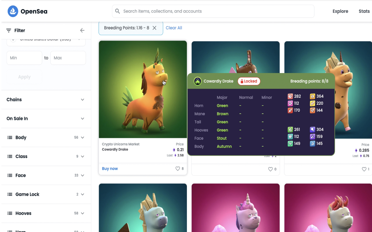 Gamelabs Extension for Crypto Unicorns Preview image 3