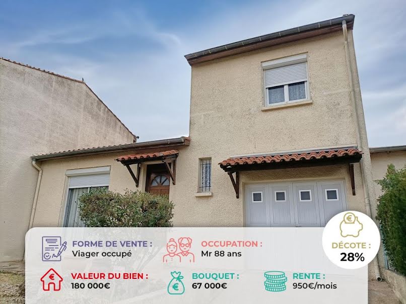 Vente viager 3 pièces 72 m² à Beziers (34500), 67 000 €