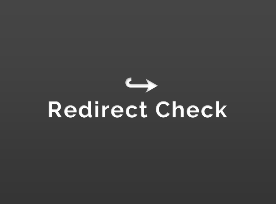 Redirect Check Preview image 1
