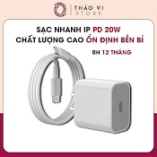 Sạc Nhanh Pd 20W Bh 12 Tháng Dành Cho Máy Ip 8 - 14 Promax