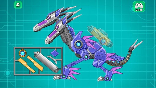 How to mod Robot Double Head Pterosaur 1.1 unlimited apk for android