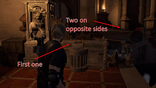 Activate Two Levers in Gondala Platform - Castle Ballroom 1F, Antechamber &amp; Throne Room