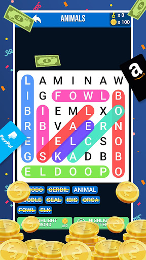 Screenshot Make Money: Word Search