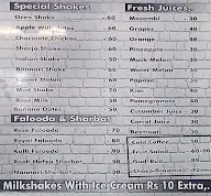 The Juice Box menu 1