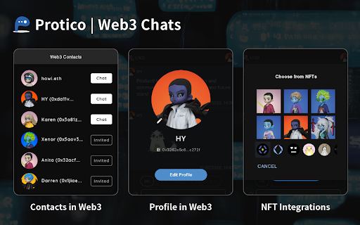 Protico | Web3 Chat & Web3 Lobby