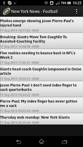 New York News - Football