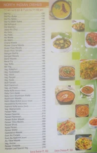 Plantain Leaf menu 4